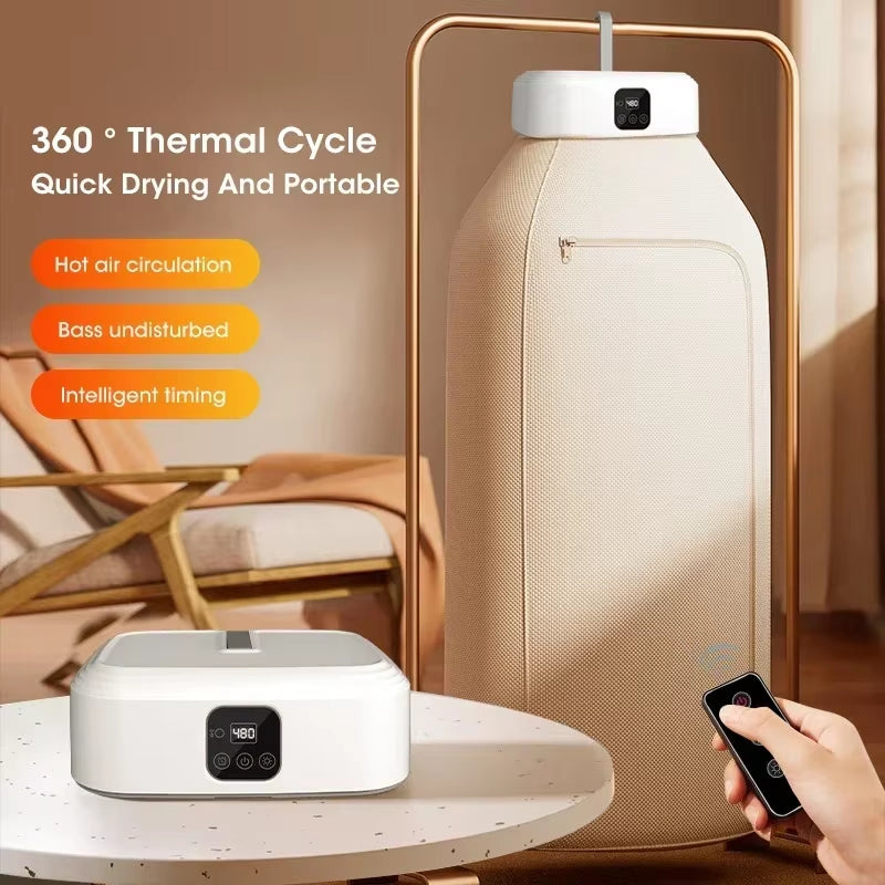 LodgeLoom™ Mini Portable  Foldable Electric Dryer