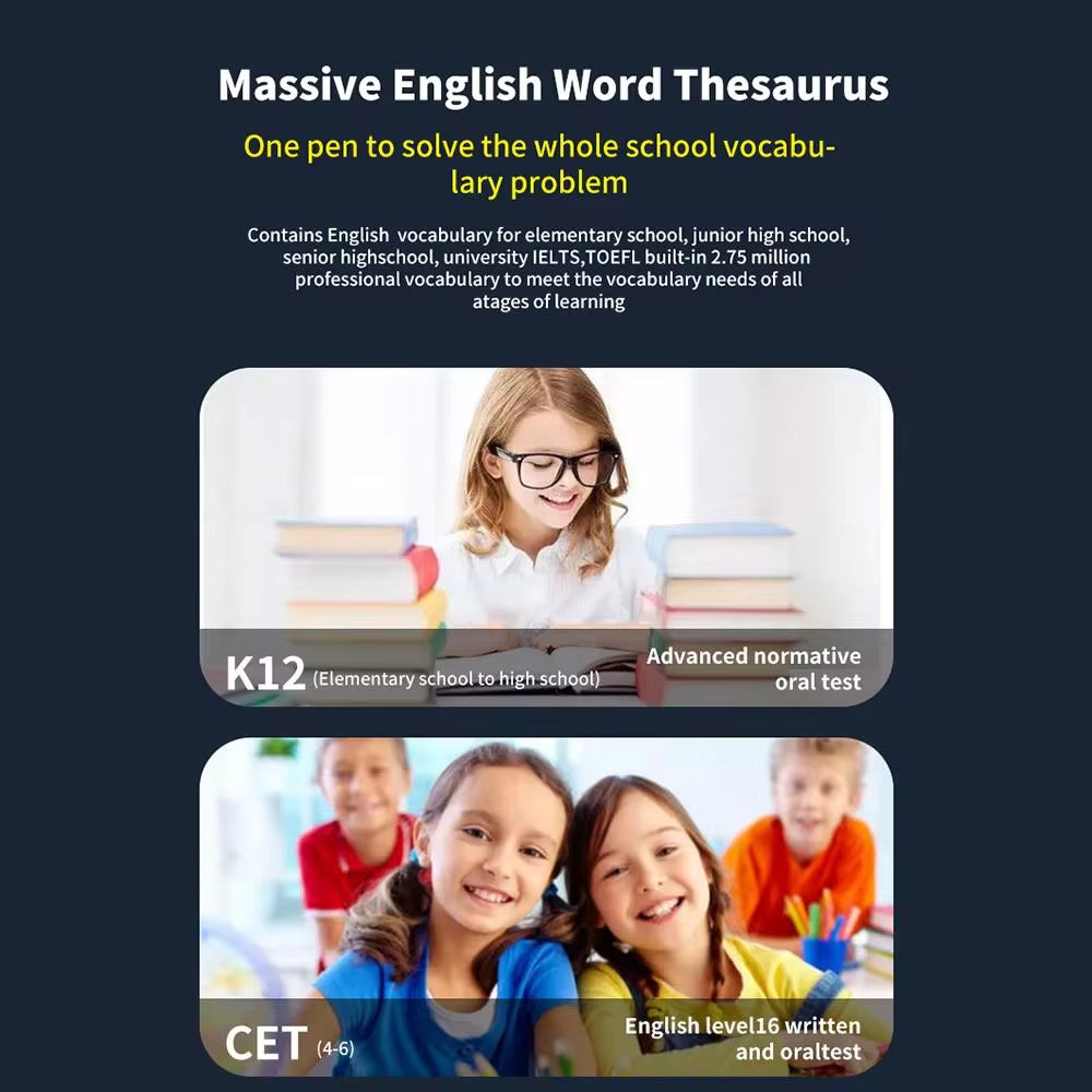 LodgeLoom™ Intelligent Offline Translation Pen for Educators and Students