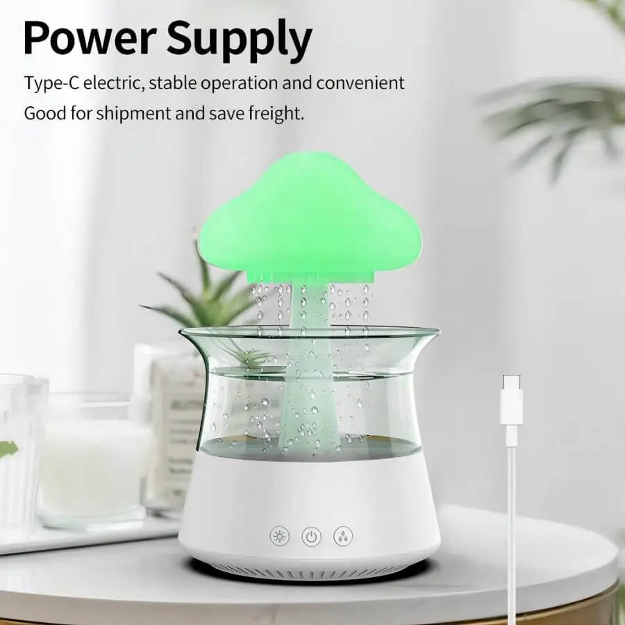 LodgeLoom™ Relax Cloud Rain Diffuser - Humidifier